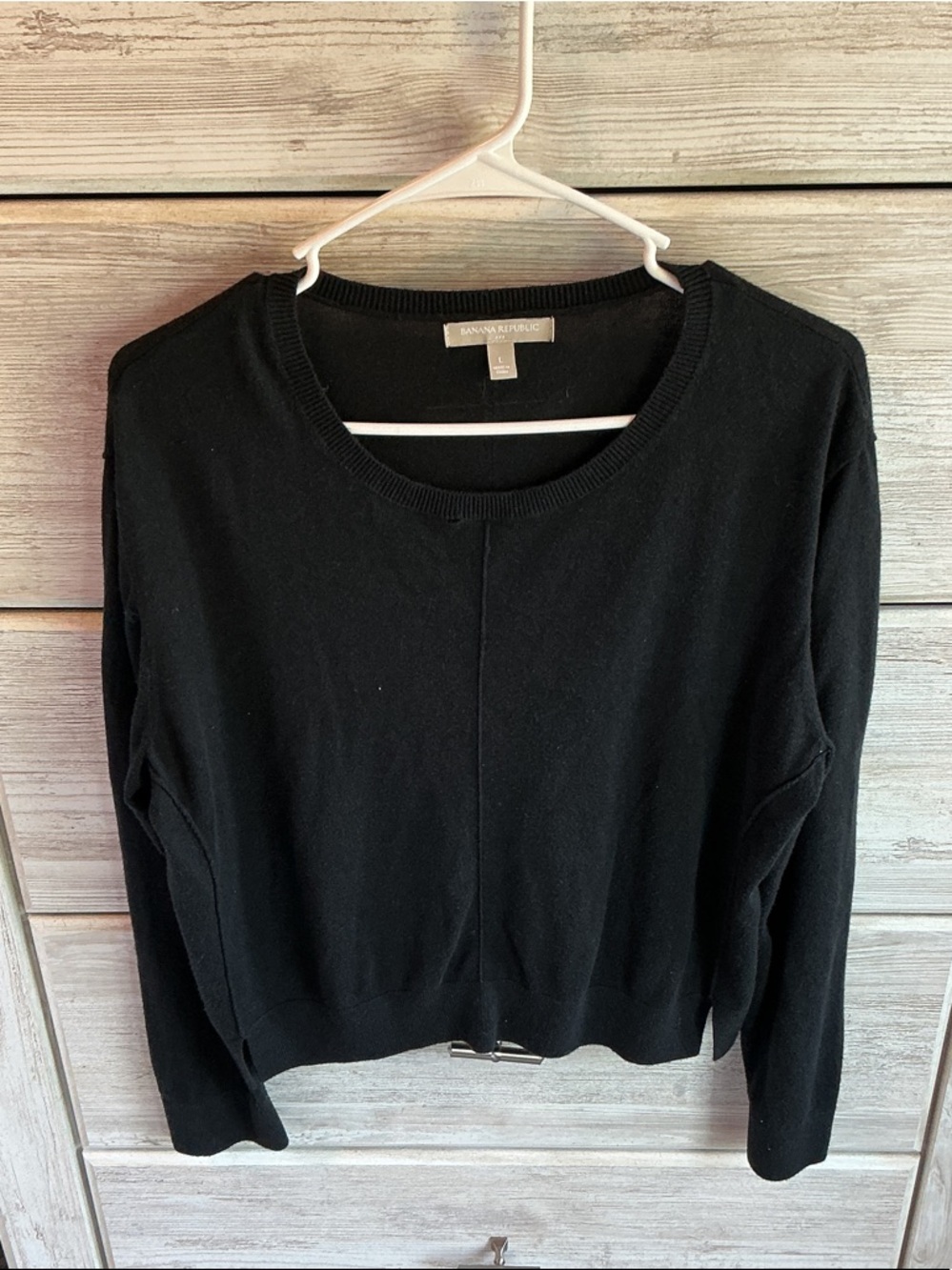 Banana Republic cropped lightweight sweater